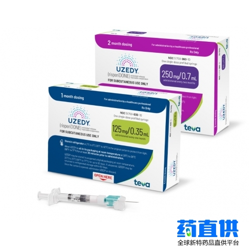 利培酮 risperidone Uzedy
