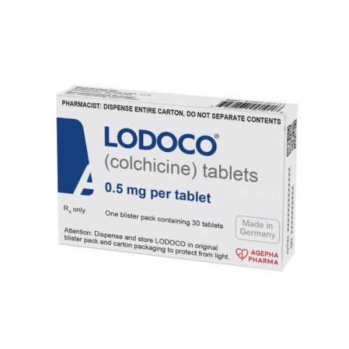 秋水仙碱 colchicine Lodoco