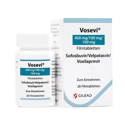 吉四代 sofosbuvir/velpatasvir/voxilaprevir Vosevi