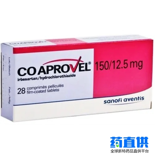 厄贝沙坦氢氯噻嗪 irbesartan and hydrochlorothiazide Coaprovel