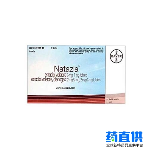 戊酸雌二醇和戊酸雌二醇/地诺孕素片剂（estradiol valeroate and estradiol volerate/dienogest）Natazia