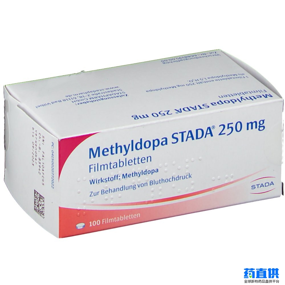 甲基多巴	Methyldopa