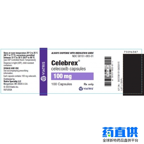 塞来昔布	celecoxib	Celebrex