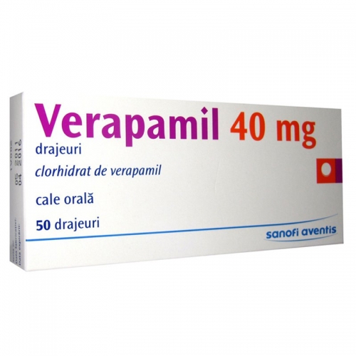 维拉帕米	Verapamil