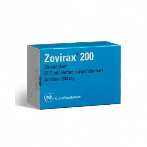阿昔洛韦	Aciclovir	zovirax