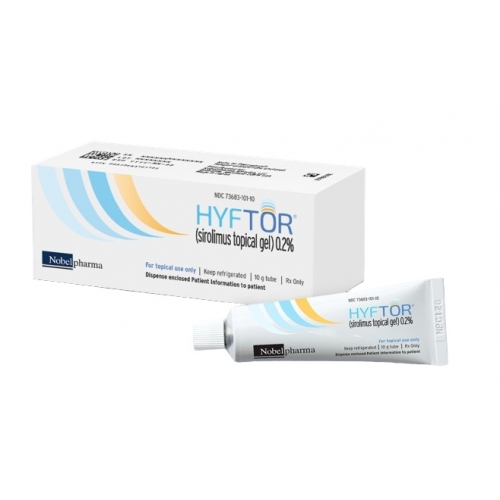 西罗莫司凝胶 sirolimus topical gel HYFTOR