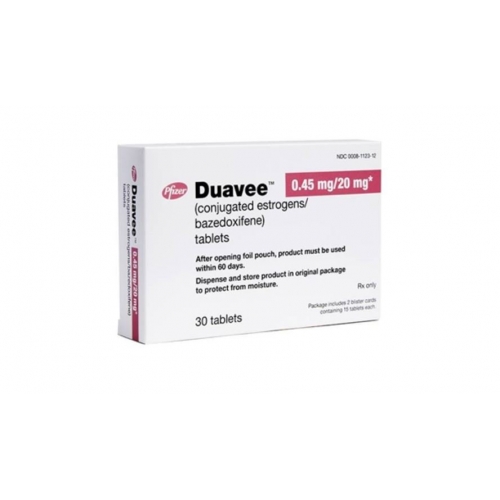 共轭雌激素/巴多昔芬 conjugated estrogen/bazedoxifene Duavee