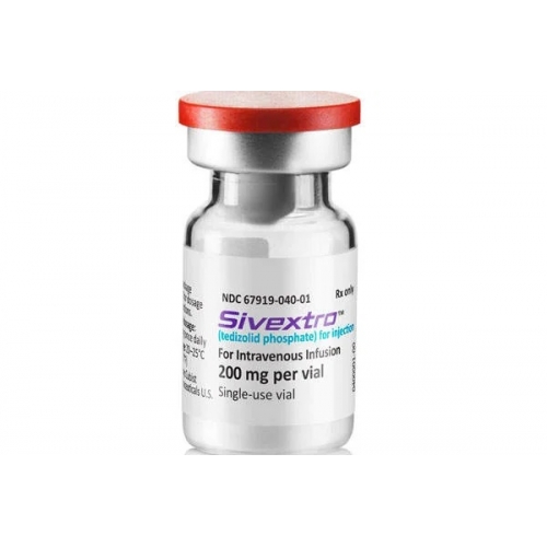 特地唑胺	tedizolid phosphate Sivextro