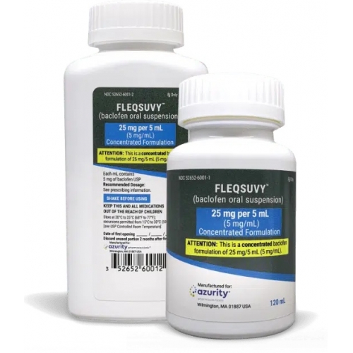 巴氯芬	baclofen	Fleqsuvy