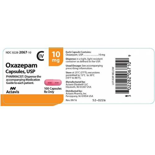 奥沙西泮 Capsules oxazepam