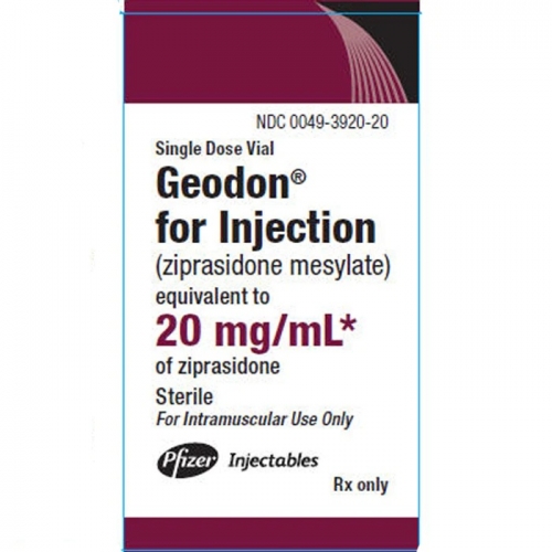 齐拉西酮	Ziprasidone	Geodon